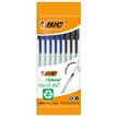 3086123702929-BIC ECOlutions ROUND STIC - Pack de 8 stylos à bille - bleu et noir--0