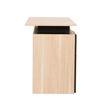 3483600773524-Bureau droit INDUS avec rangement - L. 120 x P. 55 x H. 75 cm--4