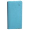Agenda de poche Equology Italnote recyclé avec répertoire - 1 semaine sur 2 pages - 8,8 x 17 cm - bleu - Quo Vadis