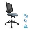 Fauteuil de bureau UNIT AIR - Accoudoirs en option - gris