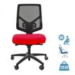 Fauteuil de bureau UNIT AIR - Accoudoirs en option - rouge