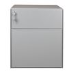 3700339991914-Caisson mobile métallique monobloc – 2 tiroirs - silver--1