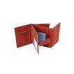 5413082210338-Porte-monnaie fermeture à bouton avec 4 poches fenêtres Savannah - rouge - label M--1
