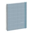 3660942081344-Agenda Casual - 1 semaine sur 2 pages - 16 mois - 21 x 29,7 cm - bleu clair - Exacompta--0