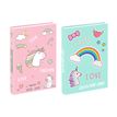 3135257453136-Agenda Bubbles - 1 jour par page - 12 x 17 cm - rose ou bleu - Viquel--0