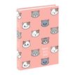 3135257453143-Agenda Cats - 1 jour par page - 12 x 17 cm - rose ou bleu - Viquel--0