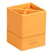 3037921188101-RHODIA Rhodiarama - Pot à crayons - orange - en polyuréthane--0