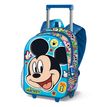 8445118047486-Mickey Mouse Blissy - Sac à dos à roulettes 3D - 1 compartiment - Karactermania--0