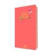 Agenda à élastique Tivoli 16 poche - 1 semaine sur 2 pages - corail - Oberthur