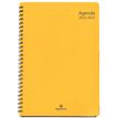 Agenda à spirale Grenade 25 - 1 semaine sur 2 pages - jaune - Oberthur