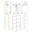 3664447149776-Calendrier Bullet - 6 mois par face - 21 x 27 cm - Oberthur--0