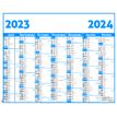 Calendrier Classique - 7 mois par face - 43 x 55 cm - Oberthur
