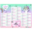3664447138596-Calendrier Licorne - 7 mois par face - 32 x 42 cm - Oberthur--0