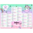 3664447138596-Calendrier Licorne - 7 mois par face - 32 x 42 cm - Oberthur--1