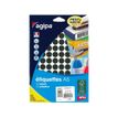 3270241143171-Apli Agipa - Etui A5 - 960 Pastilles noires - diamètre 15 mm - réf 114317--0
