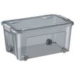 8009404244418-CEP Strata - Boîte de rangement 43L - gris fumé transparent--0