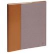 Agenda spiralé Denim Eurotime 24S - 1 semaine sur 2 pages - 16 x 24 cm - marron clair - Exacompta