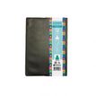 3386177009969-Agenda souple Clementina Frog - 1 semaine sur 2 pages - 15 x 21 cm - noir--0