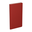 Agenda de poche Classique - 1 semaine sur 2 pages - 9 x 17 cm - rouge - Lecas