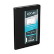 Agenda de poche Classique - 1 semaine sur 2 pages - 10 x 15 cm - noir - Lecas