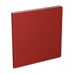 Agenda Classique - 1 semaine sur 2 pages - 16 x 16 cm - rouge - Lecas
