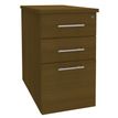 Caisson bout de bureau IRIS - L43 x P80 cm - imitation noyer