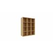 3617350005851-Vestiaire CAMILLE 12 cases - H.149,1 x L.120 x P.43,2 cm - imitation chêne clair - portes en option (n--0