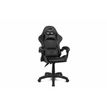 Fauteuil gamer Drift - accoudoirs - appui-tête intégré - noir