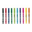 4902505169649-Pilot TWIN MARKER - Marqueur permanent - double pointe fine / extra fine - vert clair--1