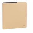 3371010509751-Agenda Toscana Executif avec répertoire - 1 semaine sur 2 pages - 16 x 16 cm - beige sable - Quo Vadis--0