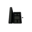 3539012004661-Les Prix Mini - Caisse à monnaie - 5 compartiments - 25 x 18 x 9 cm - noir--1