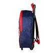 3666311022994-Sac maternelle à roulettes Cars - 1 compartiment - bleu - Bagtrotter--1