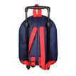3666311022994-Sac maternelle à roulettes Cars - 1 compartiment - bleu - Bagtrotter--2