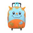 3666311024349-Sac maternelle à roulettes Kids - 1 compartiment - bleu - Bagtrotter--0