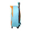 3666311024349-Sac maternelle à roulettes Kids - 1 compartiment - bleu - Bagtrotter--1