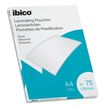 4049793065915-IBICO Pack de 100 pochettes de plastification brillantes A4, 75 microns--0