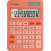 4549292238402-Calculatrice de bureau Canon LS-125KB - 12 chiffres - alimentation batterie et solaire - orange--0