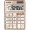 4549292238358-Calculatrice de bureau Canon KS-125KB - 12 chiffres - alimentation batterie et solaire - or rose--0