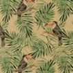 5404019381375-Rouleau papier cadeau kraft 0,7 x 50 m 65g imprimé tropical - Viquel--1