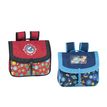 3020120212029-Cartable 38 cm cm  Smiley space explorer 2 compartiments assortis - Hamelin--0