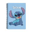 3666311031293-Cahier de texte Stitch - 18x22 cm - bleu - Bagtrotter--0