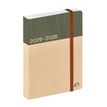 3371010533145-EUROTEXTAGENDA RECYCLÉ ML Arrakis - Kaki - 12x17 cm - avec élastique - Journalier - 12 mois de août à ju--0