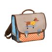CARTABLE 36 VINTAGE - 2 COMPARTIMENTS Animascot - Chien - 36x30x14 cm