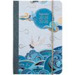 Agenda à élastique Sakura - 1 semaine sur 2 pages - 10 x 15 cm - vagues - Oberthur