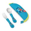 3154148750017-Set de 2 couverts MINIZ pour enfants – Design raton laveur – Pratiques et ludiques--1