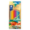 4007817167229-STAEDTLER® - Etui carton 12 crayons de couleur hexagonaux assortis - Edition Multiverse--0