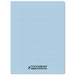 Conquérant Classique - Cahier polypro - 24 x 32 cm - 48 pages - grands carreaux (Seyes) - bleu ciel