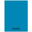 Conquérant Classique - Cahier polypro - 24 x 32 cm - 48 pages - grands carreaux (Seyes) - turquoise