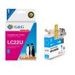 6942383184820-Cartouche compatible Brother LC22U - cyan - G&G--0