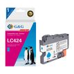 Cartouche compatible Brother LC424 - cyan - G&G